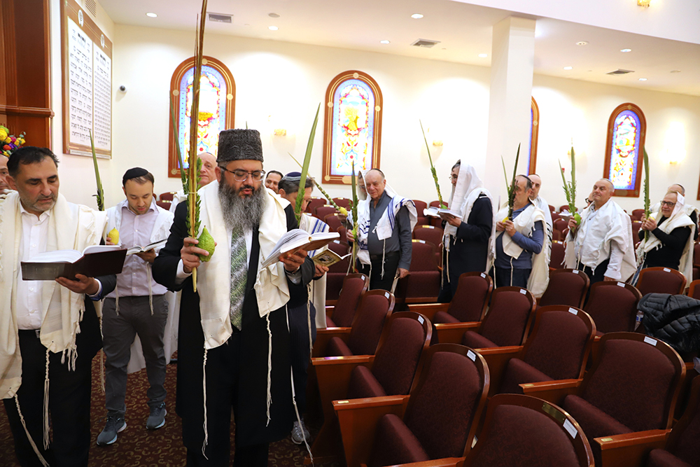 Суккот В ГЛАВНОЙ СИНАГОГЕ КАНЕСОИ КАЛОН