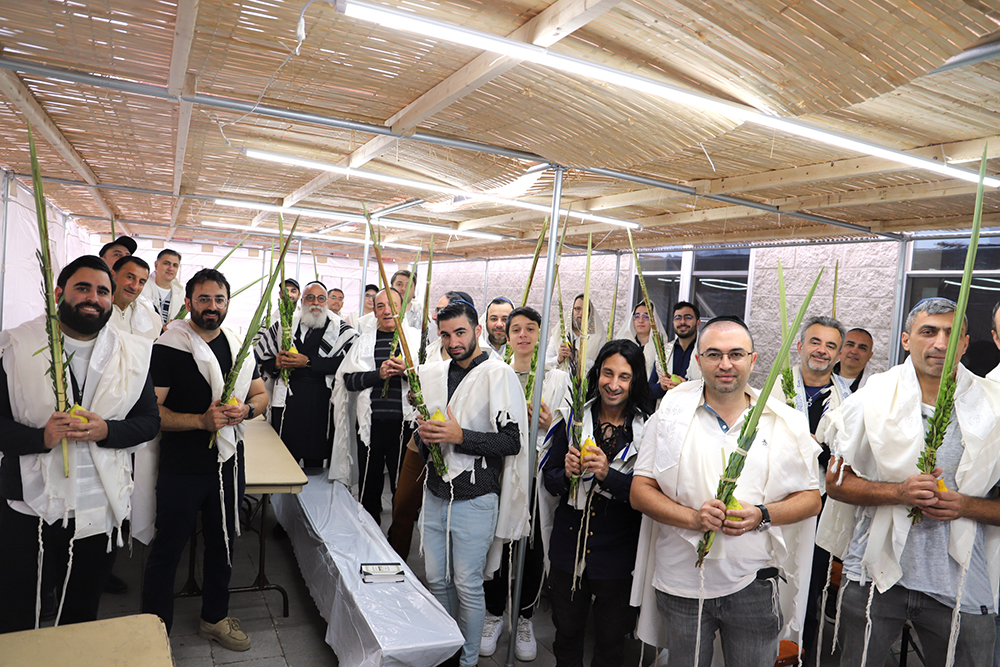 Суккот В ГЛАВНОЙ СИНАГОГЕ КАНЕСОИ КАЛОН