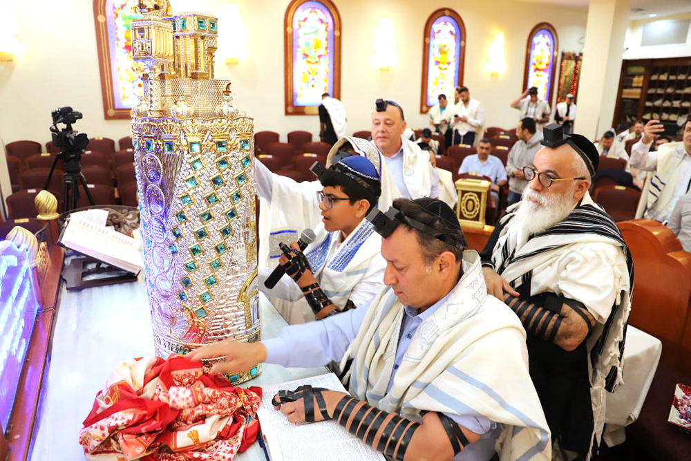 Суккот В ГЛАВНОЙ СИНАГОГЕ КАНЕСОИ КАЛОН